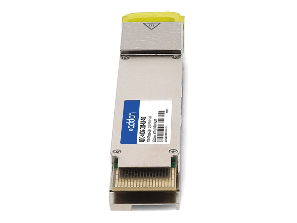 AddOn - QSFP-DD transceiver module (equivalent to: Arista Networks QDD-400G-DR4-AR) - 400GbE - 400GBase-DR4 - MPO single-mode QDD-400G-DR4-AR-AO