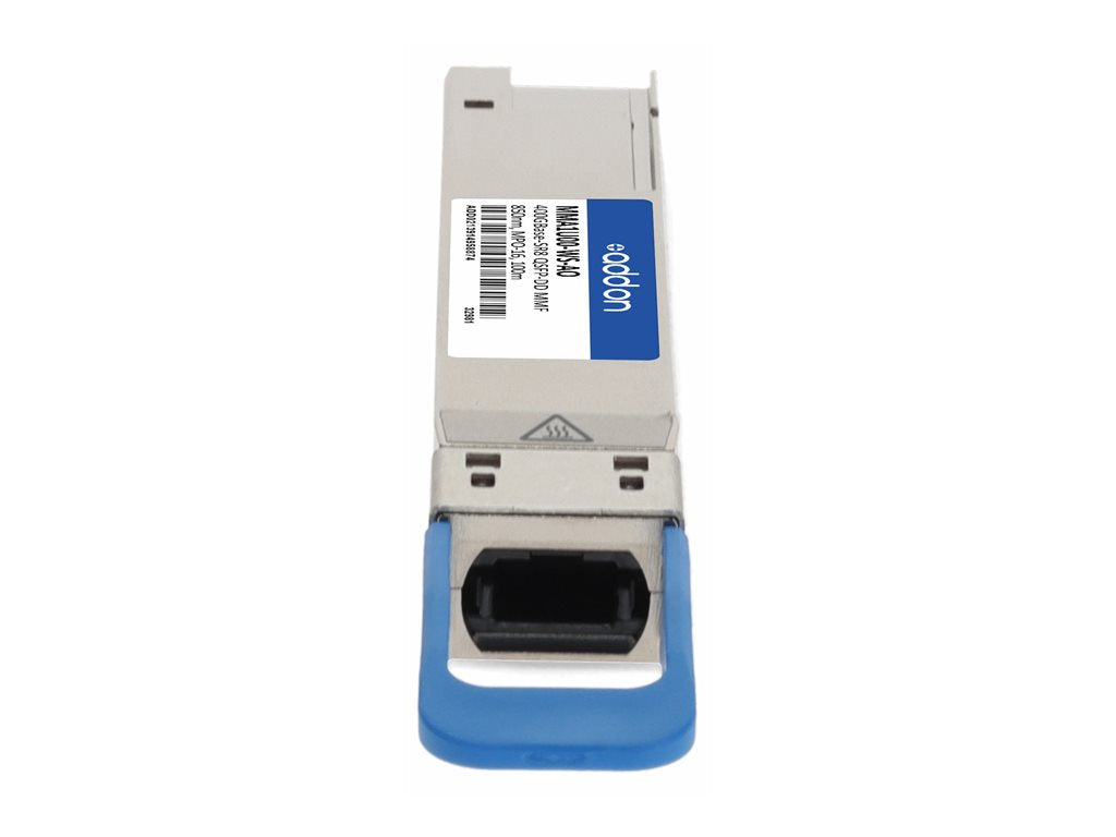 AddOn - QSFP-DD transceiver module (equivalent to: Mellanox MMA1U00-WS) - 400GbE - 400GBase-SR8 - MPO-16 multi-mode - up to 328 MMA1U00-WS-AO