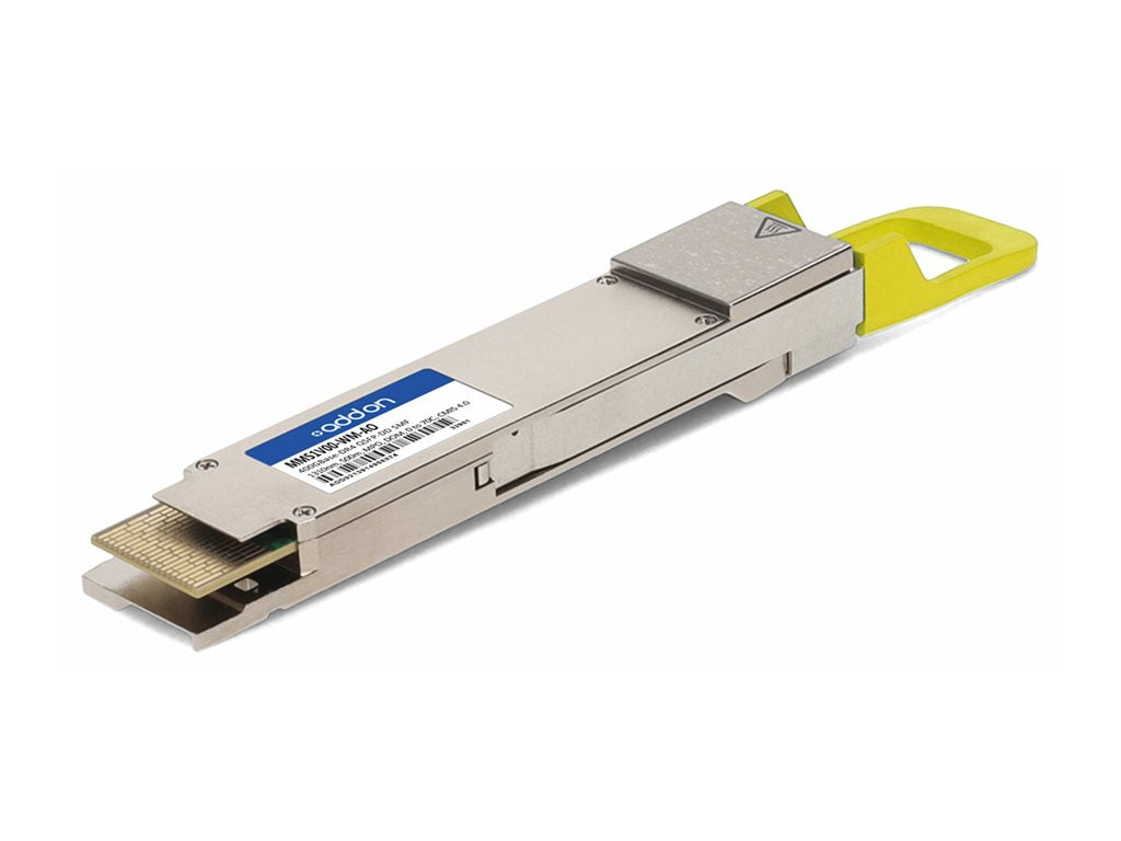 AddOn - QSFP-DD transceiver module (equivalent to: Mellanox MMS1V00-WM) - 400GbE - 400GBase-DR4 - MPO single-mode - up to 1640 MMS1V00-WM-AO