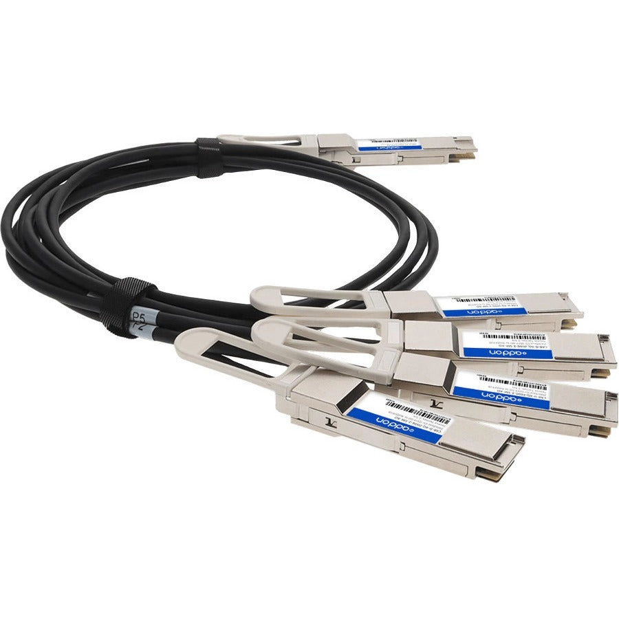 AddOn QSFP-DD/QSFP28 Network Cable CAB-D-4Q-200G2-5M-AO