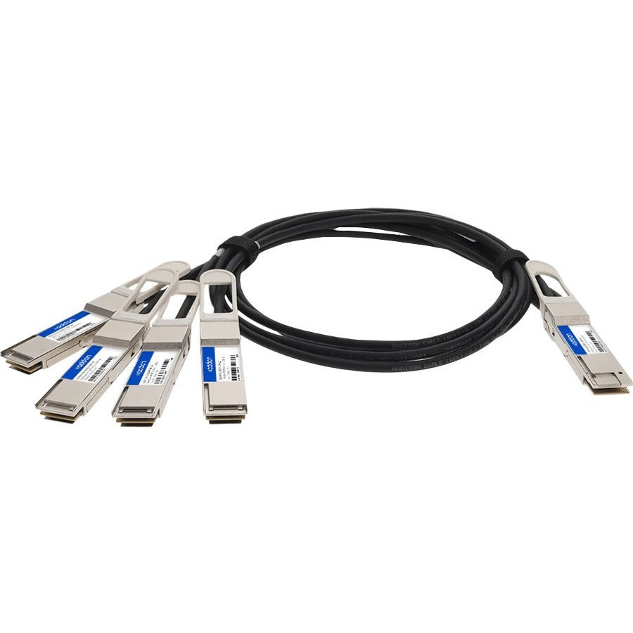 AddOn QSFP-DD/QSFP28 Network Cable CAB-D-4Q-200G2-5M-AO
