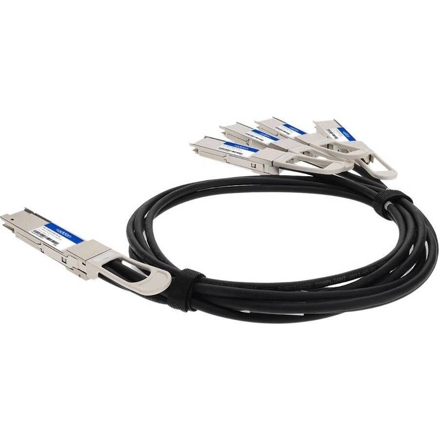 AddOn QSFP-DD/QSFP28 Network Cable Q200G-4Q28GPDAC1M-AO
