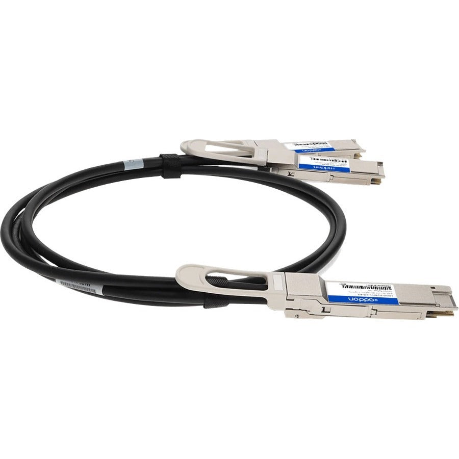 AddOn QSFP-DD/QSFP56 Network Cable CAB-D-2Q-400G2-5M-AO