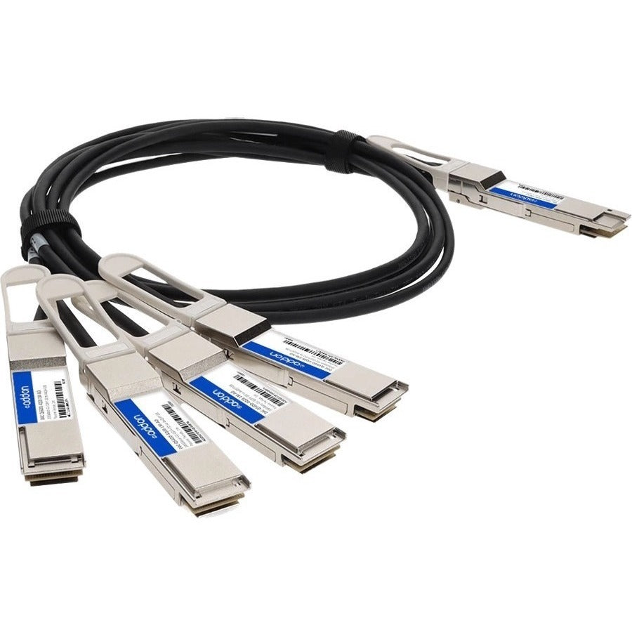 AddOn QSFP-DD/QSFP56 Network Cable CAB-D-4Q-400G2-5M-AO