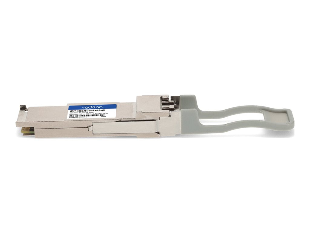 AddOn - QSFP+ transceiver module - 40GbE - 40GBase-BX - LC multi-mode - up to 492 ft - 832-918 nm - TAA Compliant