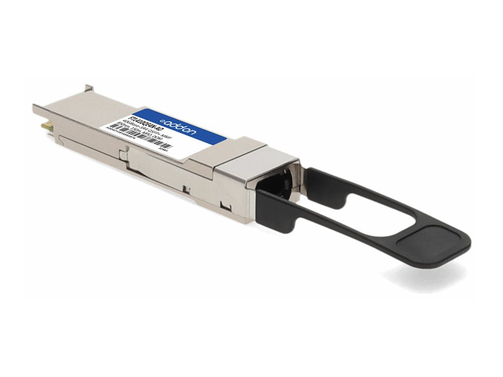 AddOn - QSFP+ transceiver module (equivalent to: Finisar FTL410QE4N) - 40GbE - 40GBASE-SR4 - MPO multi-mode - up to 492
