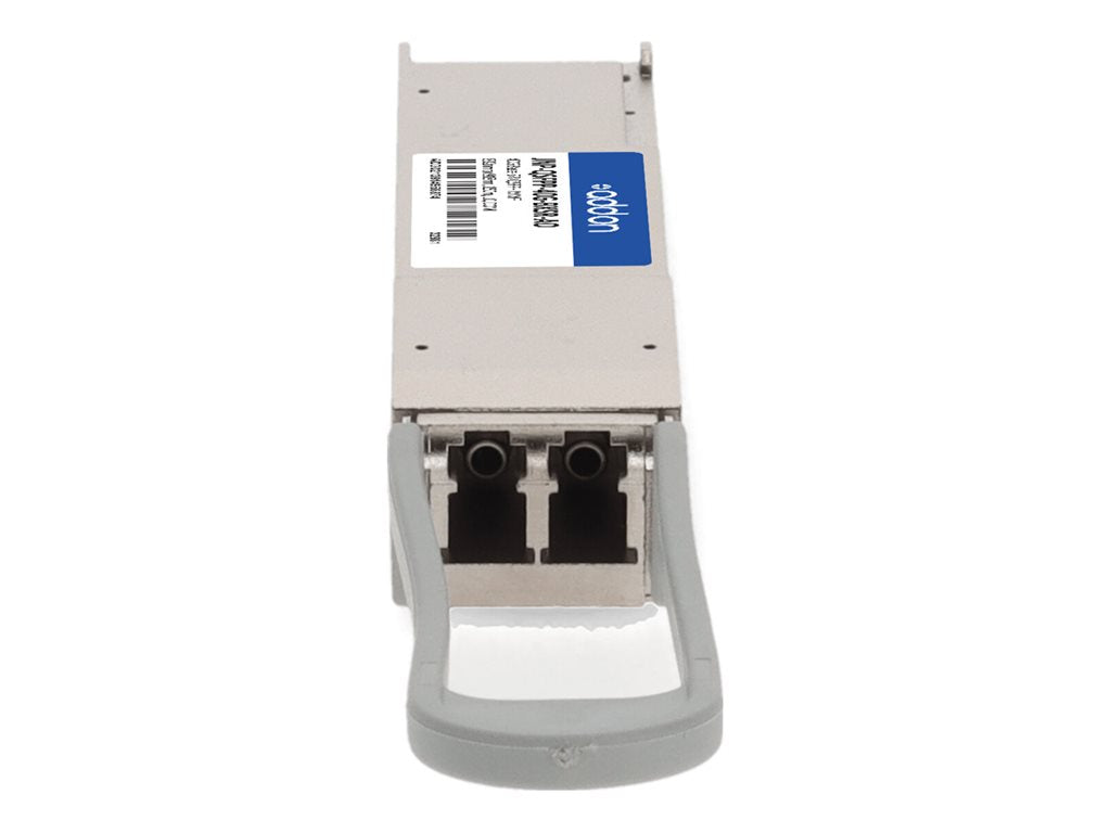 AddOn - QSFP+ transceiver module (equivalent to: Juniper JNP-QSFPP-40G-BXSR) - 40GbE - 40GBASE-SR - LC multi-mode - up