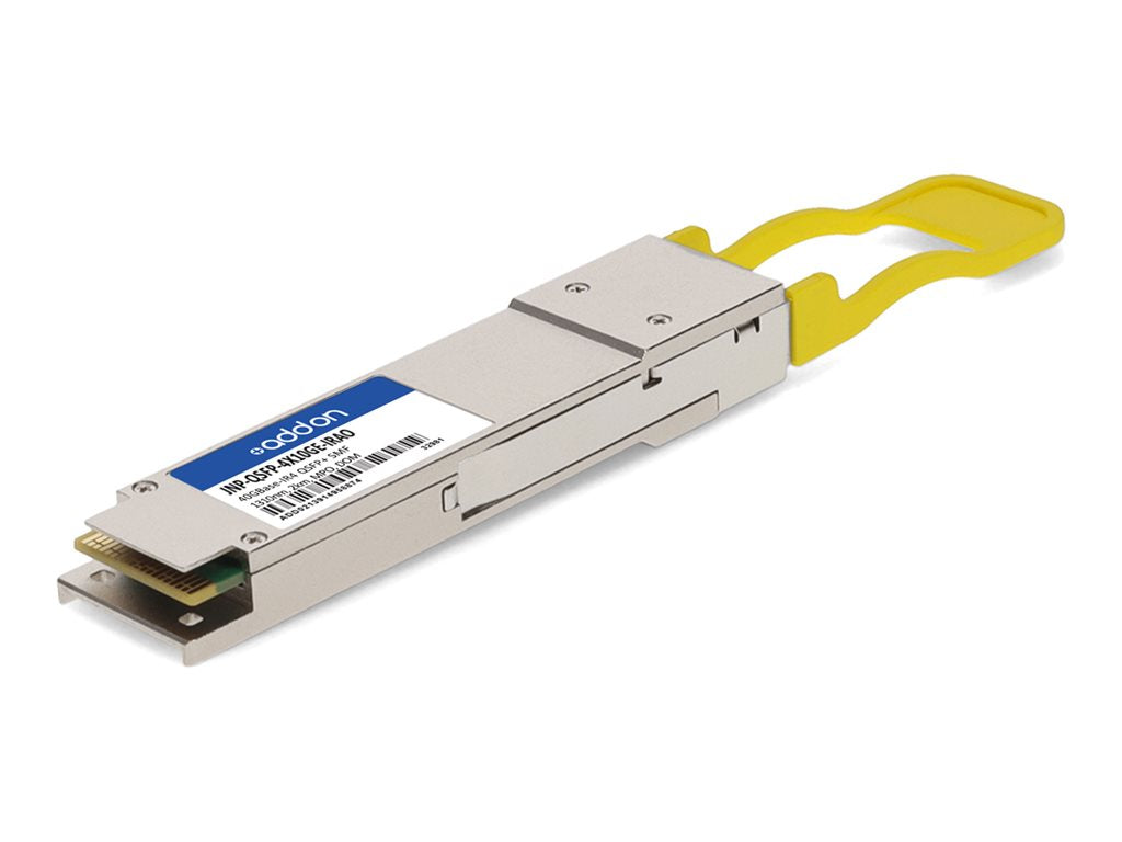 AddOn - QSFP+ transceiver module (equivalent to: Juniper Networks JNP-QSFP-4X10GE-IR) - 40GbE - 40GBase-IR - MPO