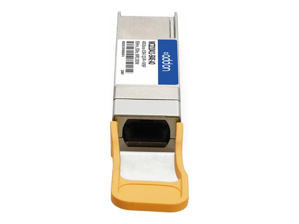 AddOn - QSFP+ transceiver module (equivalent to: Mellanox MC2210411-SR4E) - 40GbE - 40GBase-ESR4 - MPO - up to 984 ft -