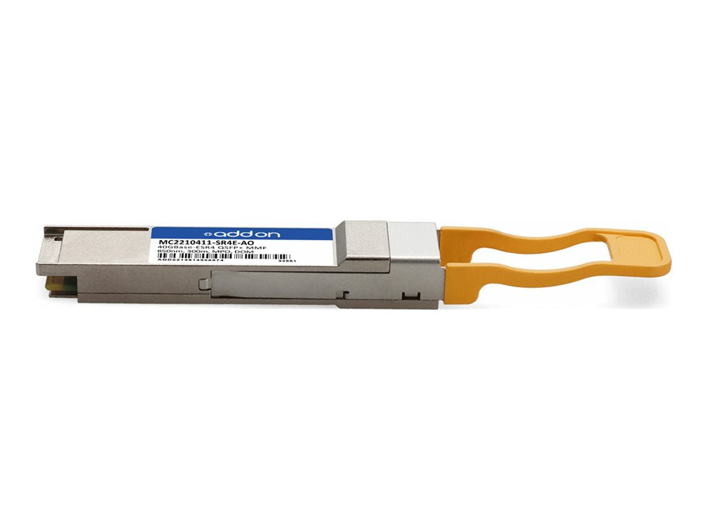 AddOn - QSFP+ transceiver module (equivalent to: Mellanox MC2210411-SR4E) - 40GbE - 40GBase-ESR4 - MPO - up to 984 ft -