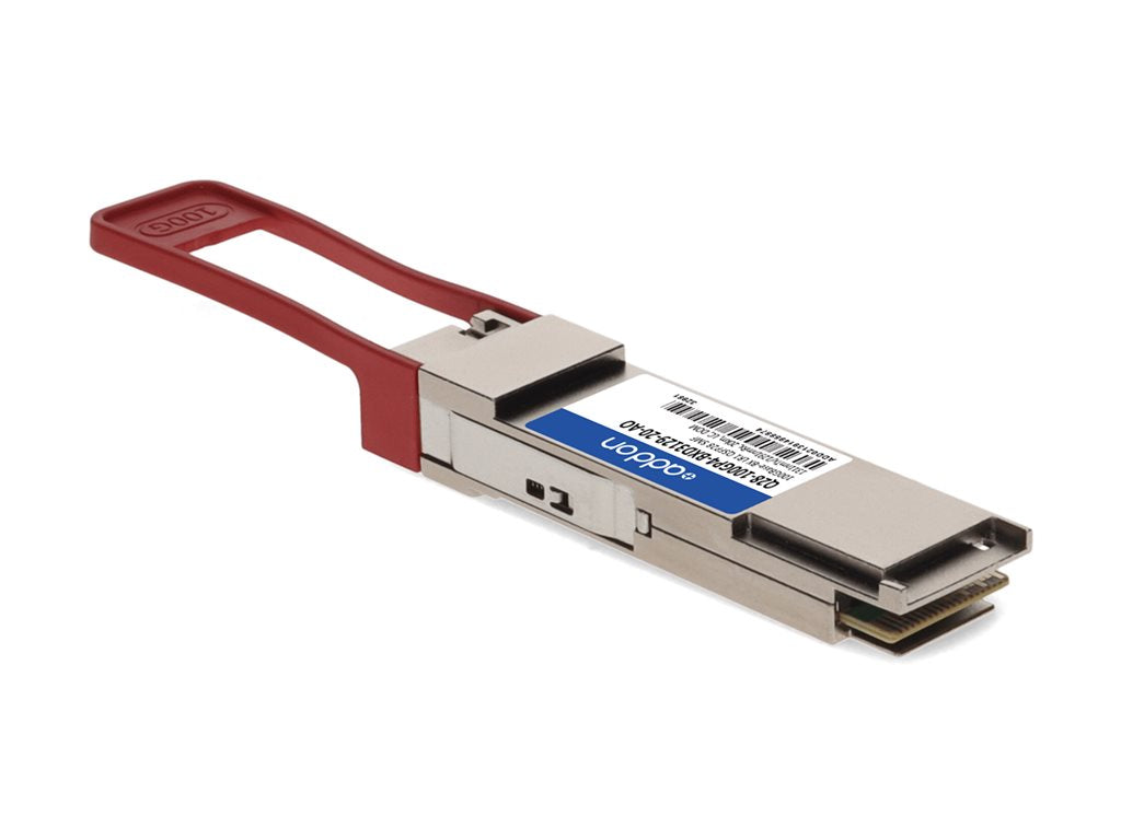 AddOn - QSFP28 transceiver module - 100GbE - 100GBase-BX - LC single-mode - up to 12.4 miles - 1331 (TX) / 1271 (RX) nm