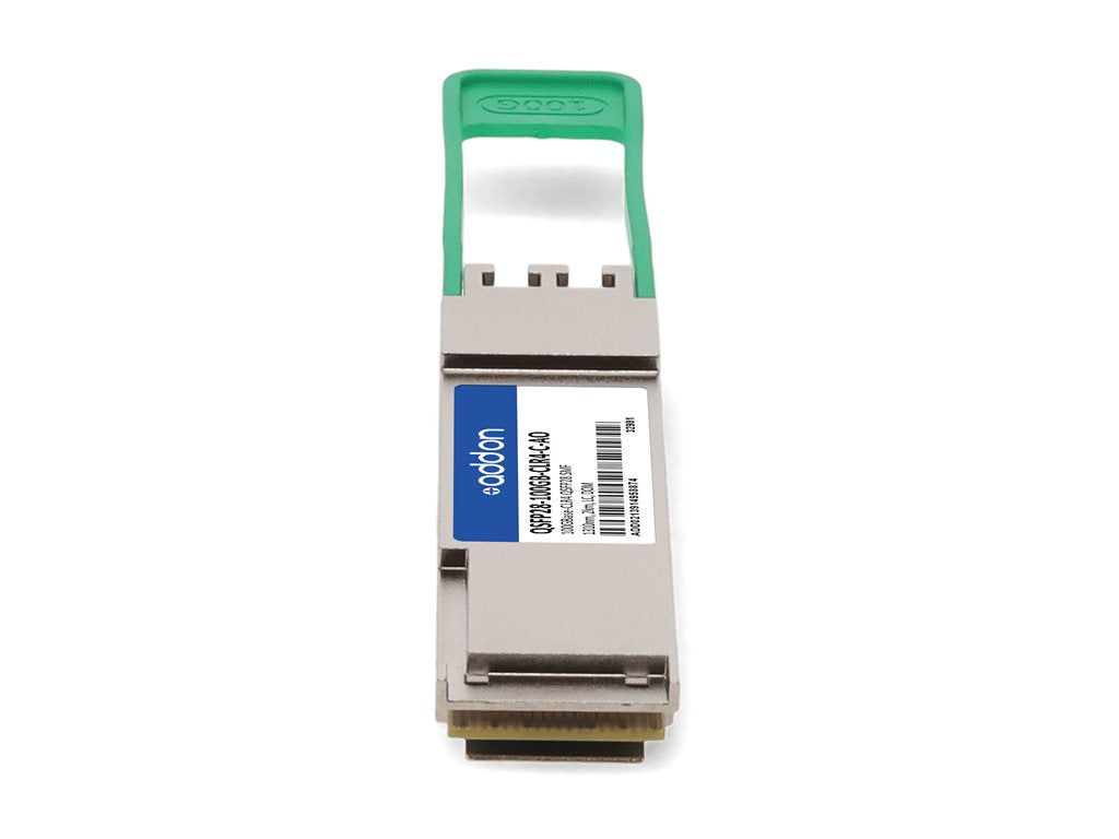 AddOn - QSFP28 transceiver module - 100GbE - 100GBase-CLR4 - LC single-mode - up to 1.2 miles - 1310 nm - TAA Compliant
