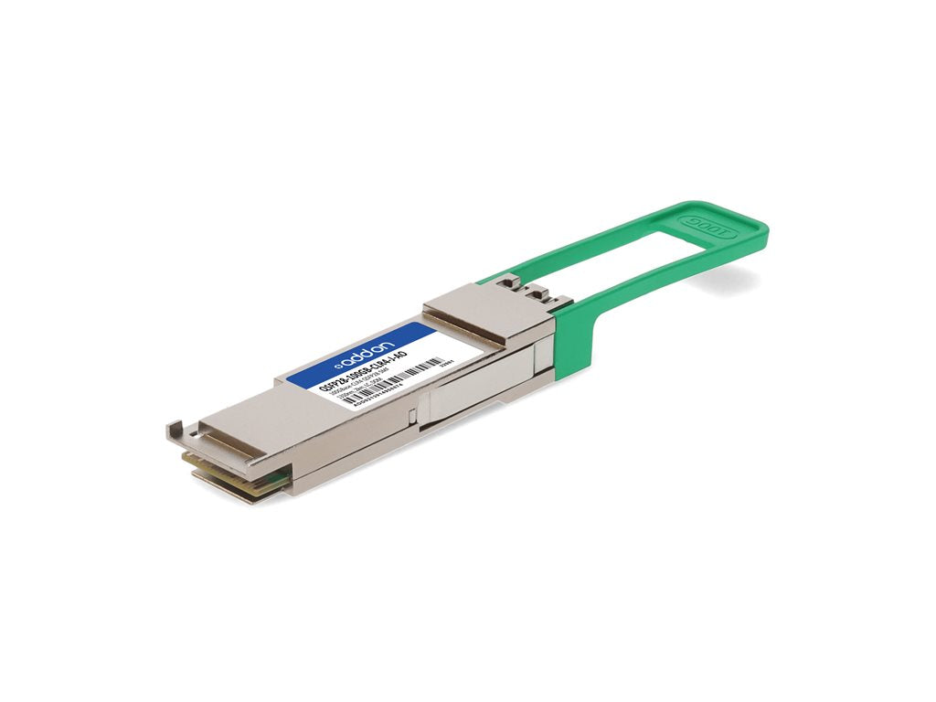 AddOn - QSFP28 transceiver module - 100GbE - 100GBase-CLR4 - LC single-mode - up to 1.2 miles - 1310 nm - TAA Compliant