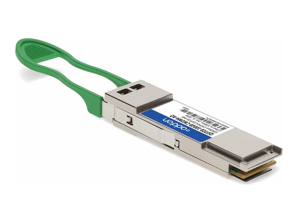 AddOn - QSFP28 transceiver module - 100GbE - 100GBase-CWDM4 - LC single-mode - up to 1.2 miles - 1270-1330 nm - TAA