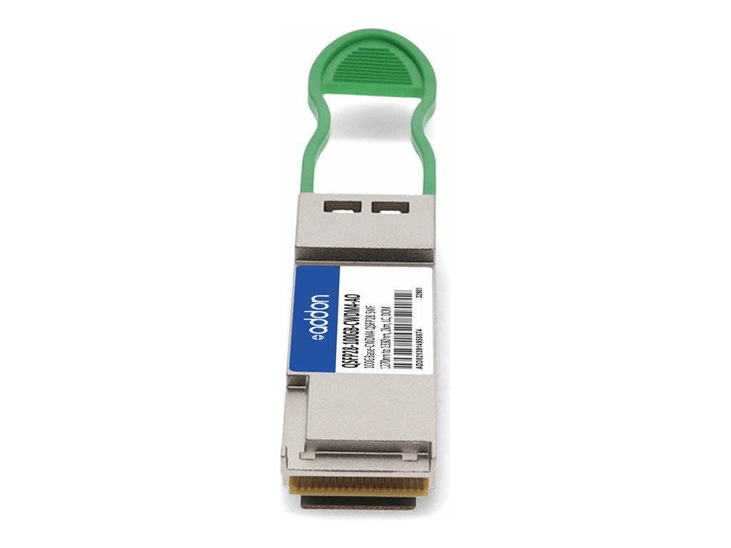AddOn - QSFP28 transceiver module - 100GbE - 100GBase-CWDM4 - LC single-mode - up to 1.2 miles - 1270-1330 nm - TAA