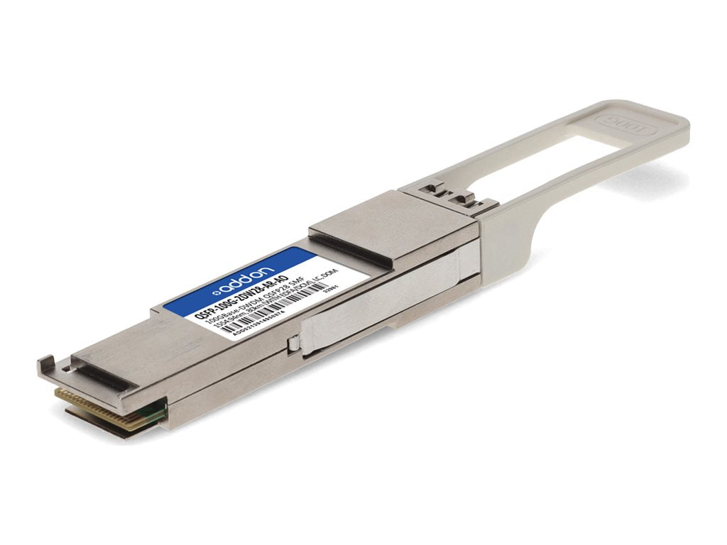 AddOn - QSFP28 transceiver module (equivalent to: Arista Networks QSFP-100G-2DW28-AR) - 100GbE - 100GBase-DWDM - LC