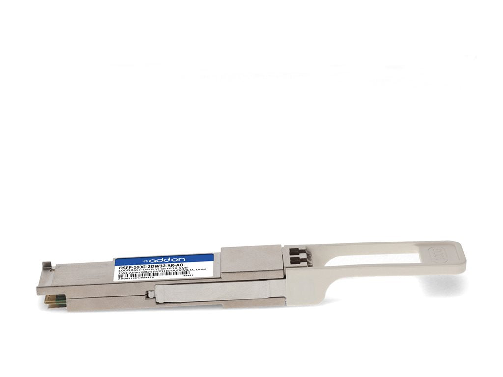 AddOn - QSFP28 transceiver module (equivalent to: Arista Networks QSFP-100G-2DW32-AR) - 100GbE - 100GBase-DWDM - LC