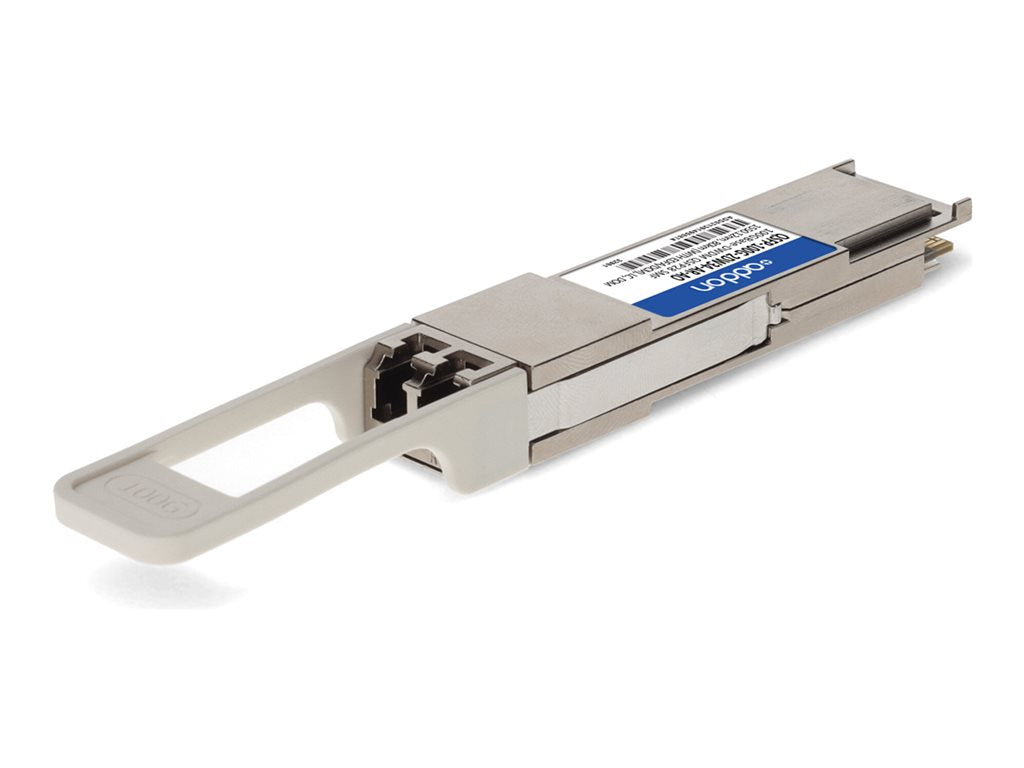 AddOn - QSFP28 transceiver module (equivalent to: Arista Networks QSFP-100G-2DW34-AR) - 100GbE - 100GBase-DWDM - LC