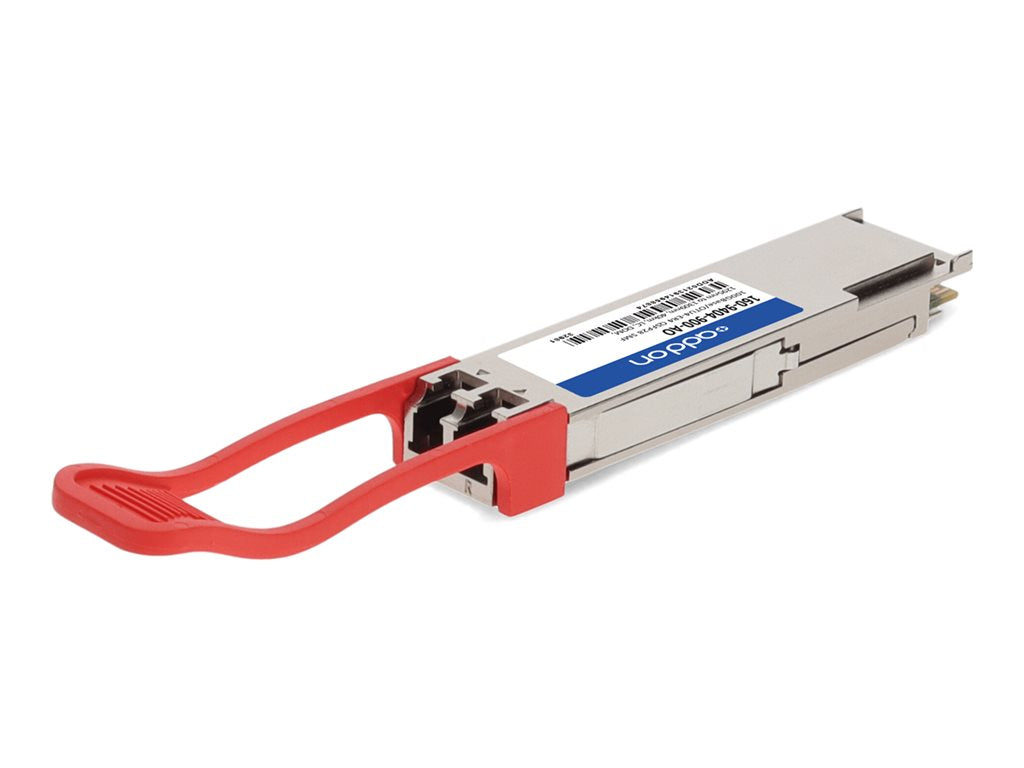 AddOn - QSFP28 transceiver module (equivalent to: Ciena 160-9404-900) - 100GbE - 100GBase-ER4 - LC single-mode - up to