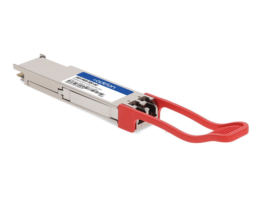 AddOn - QSFP28 transceiver module (equivalent to: Ciena 160-9404-900) - 100GbE - 100GBase-ER4 - LC single-mode - up to