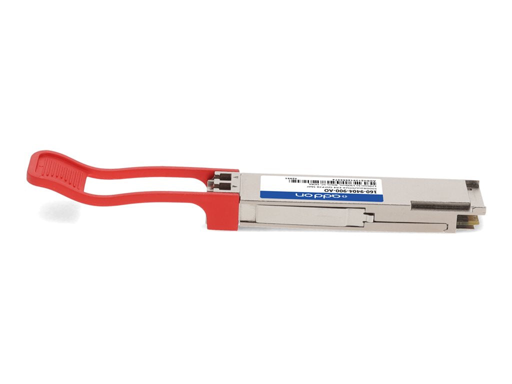 AddOn - QSFP28 transceiver module (equivalent to: Ciena 160-9404-900) - 100GbE - 100GBase-ER4 - LC single-mode - up to