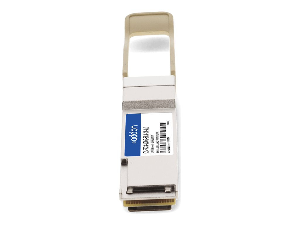 AddOn - QSFP28 transceiver module (equivalent to: Dell QSFP28-100G-SR4) - 100GbE - 100GBase-SR4 - MPO multi-mode - up to
