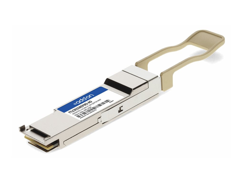 AddOn - QSFP28 transceiver module (equivalent to: Finisar FTLC9555REPM3) - 100GbE - 100GBase-SR4 - MPO multi-mode - up