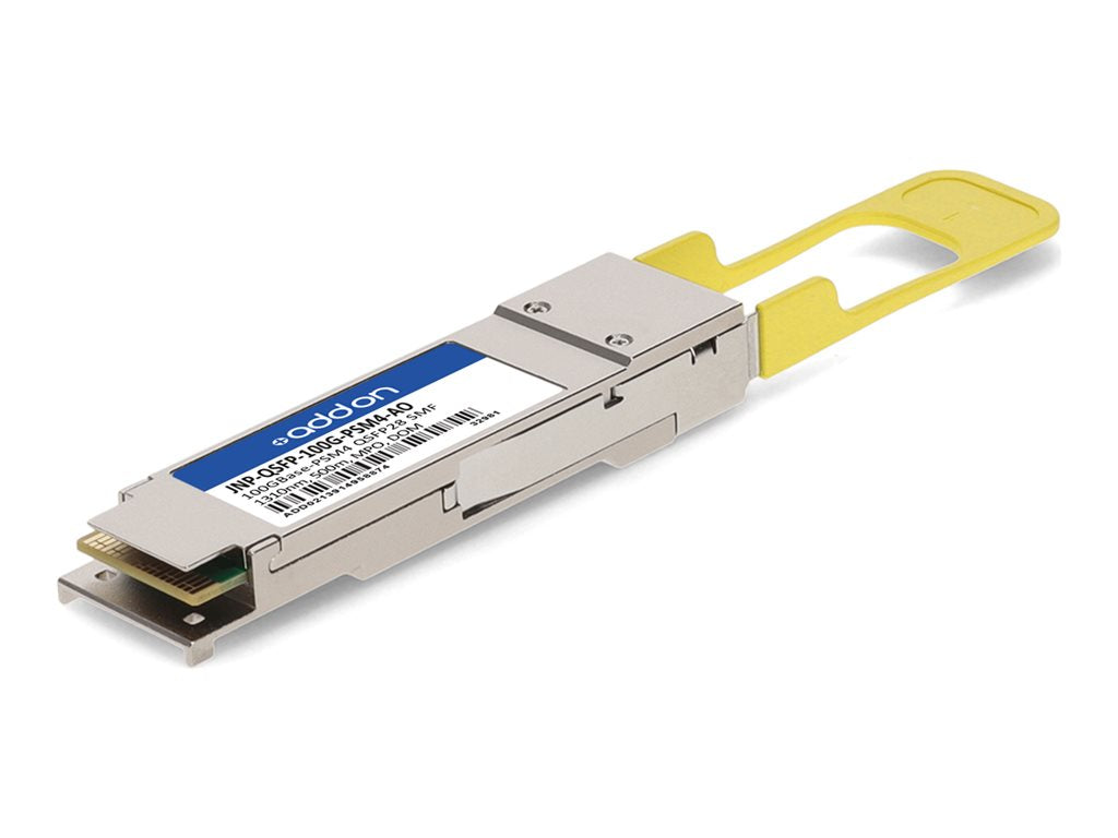 AddOn - QSFP28 transceiver module (equivalent to: Juniper Networks JNP-QSFP-100G-PSM4) - 100GbE - 100GBase-PSM4 - MPO