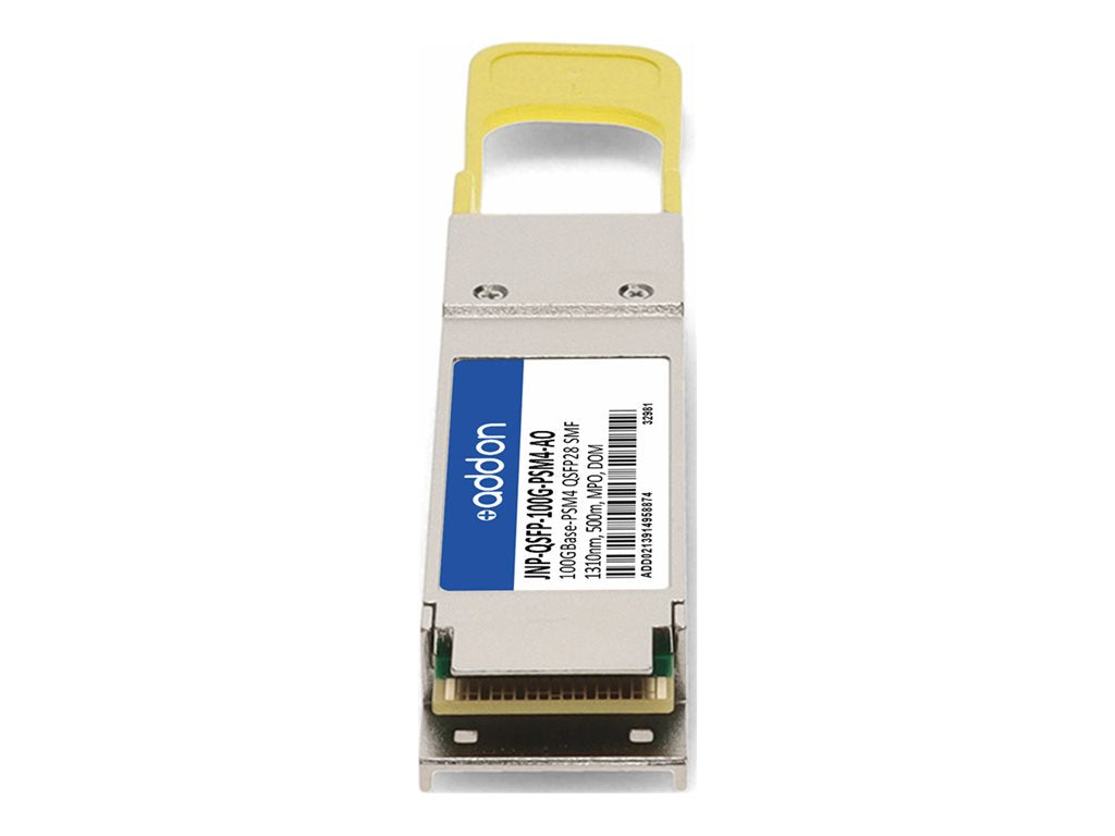 AddOn - QSFP28 transceiver module (equivalent to: Juniper Networks JNP-QSFP-100G-PSM4) - 100GbE - 100GBase-PSM4 - MPO