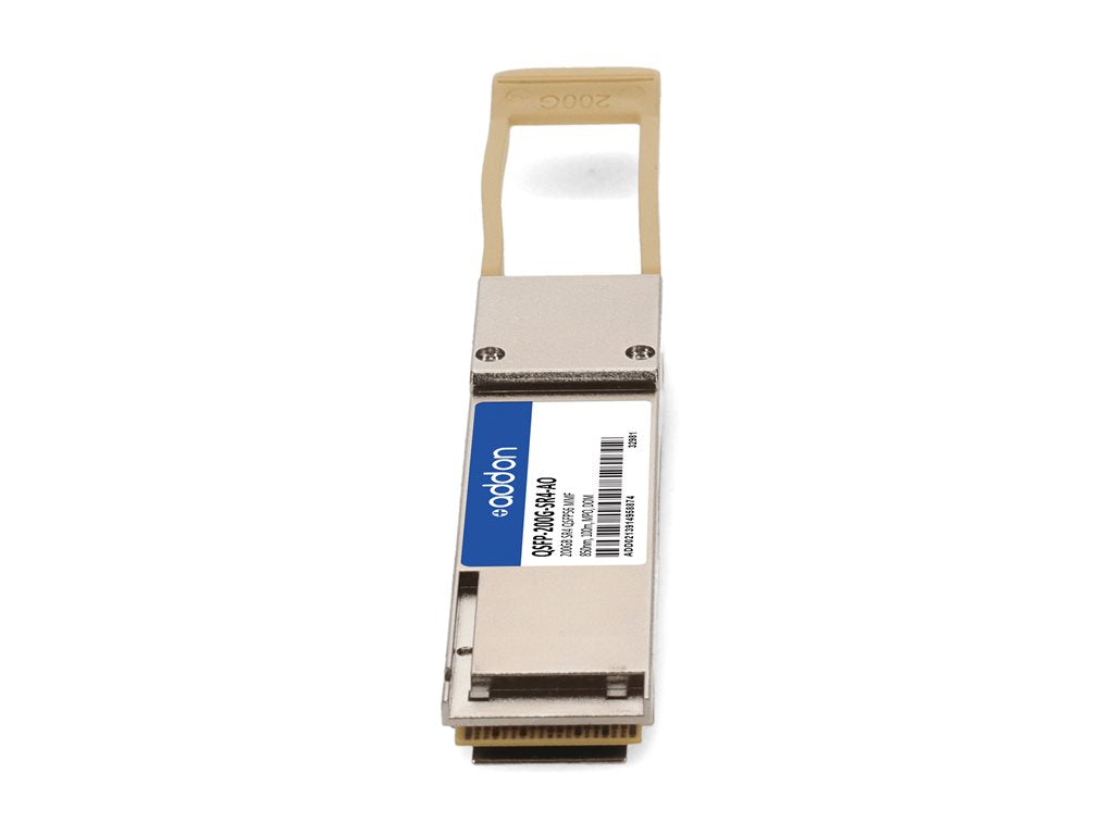 AddOn - QSFP56 transceiver module (equivalent to: Arista Networks QSFP-200G-SR4) - 200GbE - 200GBase-SR4 - MPO