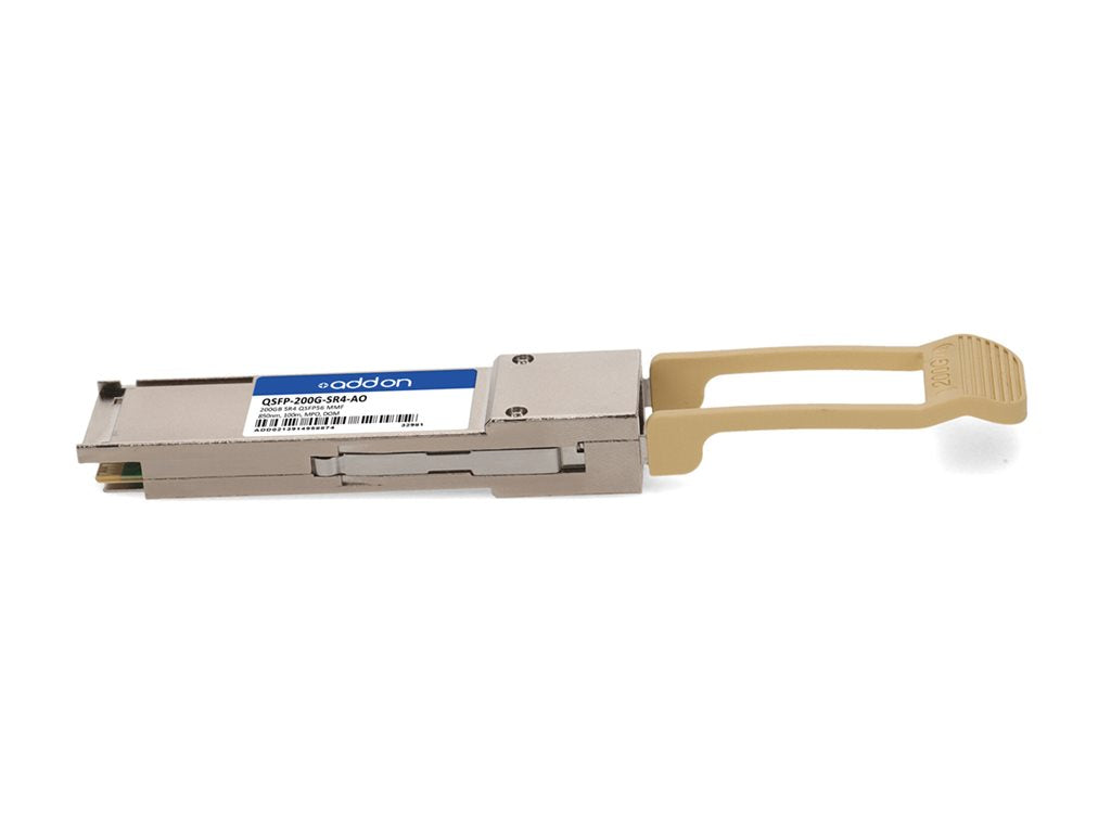 AddOn - QSFP56 transceiver module (equivalent to: Arista Networks QSFP-200G-SR4) - 200GbE - 200GBase-SR4 - MPO