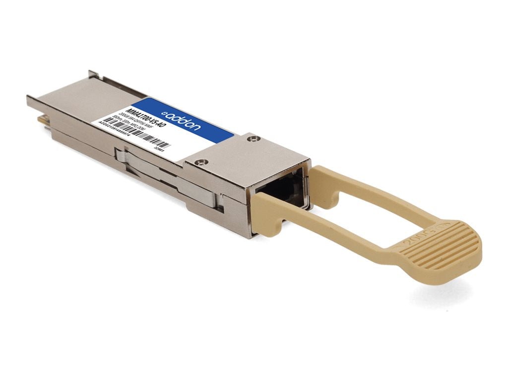 AddOn - QSFP56 transceiver module (equivalent to: Mellanox MMA1T00-VS) - 200GbE - 200GBase-SR4 - MPO multi-mode - up to 328 ft MMA1T00-VS-AO