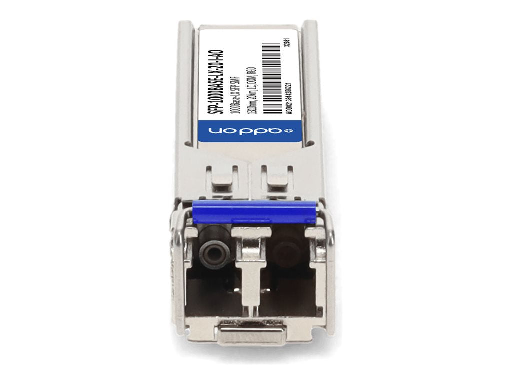AddOn - SFP (mini-GBIC) transceiver module - 1GbE - 1000Base-LX - LC single-mode - up to 12.4 miles - 1310 nm - TAA