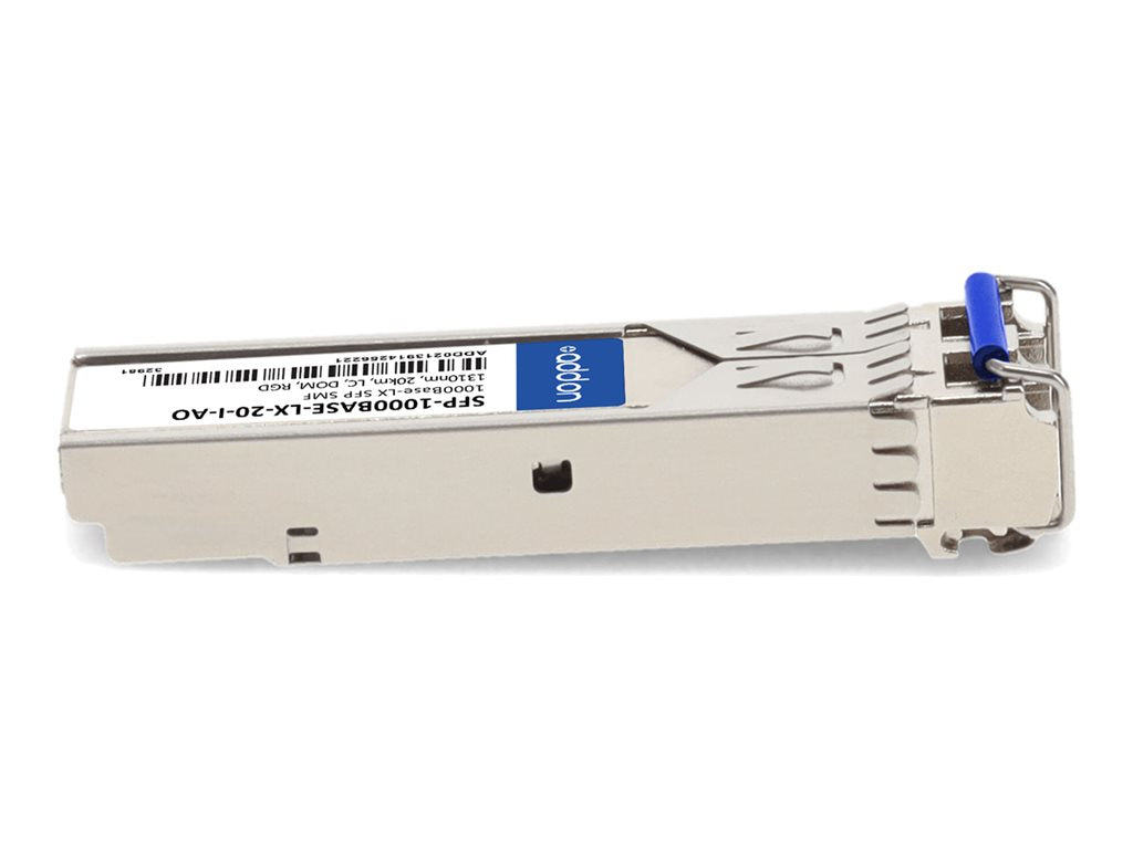 AddOn - SFP (mini-GBIC) transceiver module - 1GbE - 1000Base-LX - LC single-mode - up to 12.4 miles - 1310 nm - TAA