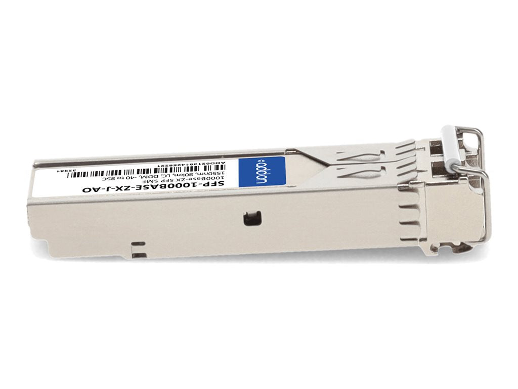 AddOn - SFP (mini-GBIC) transceiver module - 1GbE - 1000Base-ZX - LC single-mode - up to 43.5 miles - 1550 nm - TAA