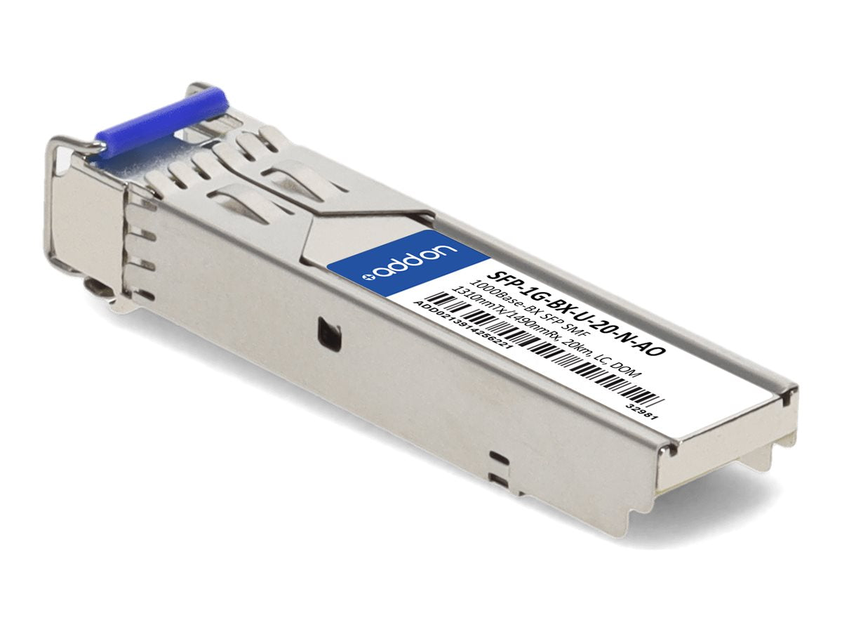 Addon - Sfp (Mini-Gbic) Transceiver Module - 1gbe - Taa Compliant Sfp-1g-Bx-U-20-N-Ao