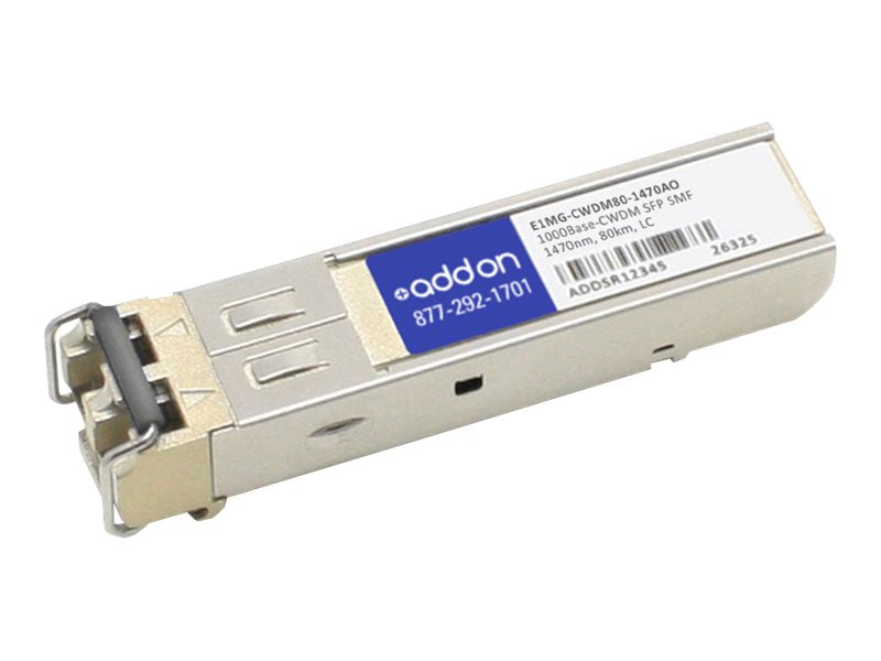 AddOn - SFP (mini-GBIC) transceiver module - GigE - CWDM - LC - 1470 nm