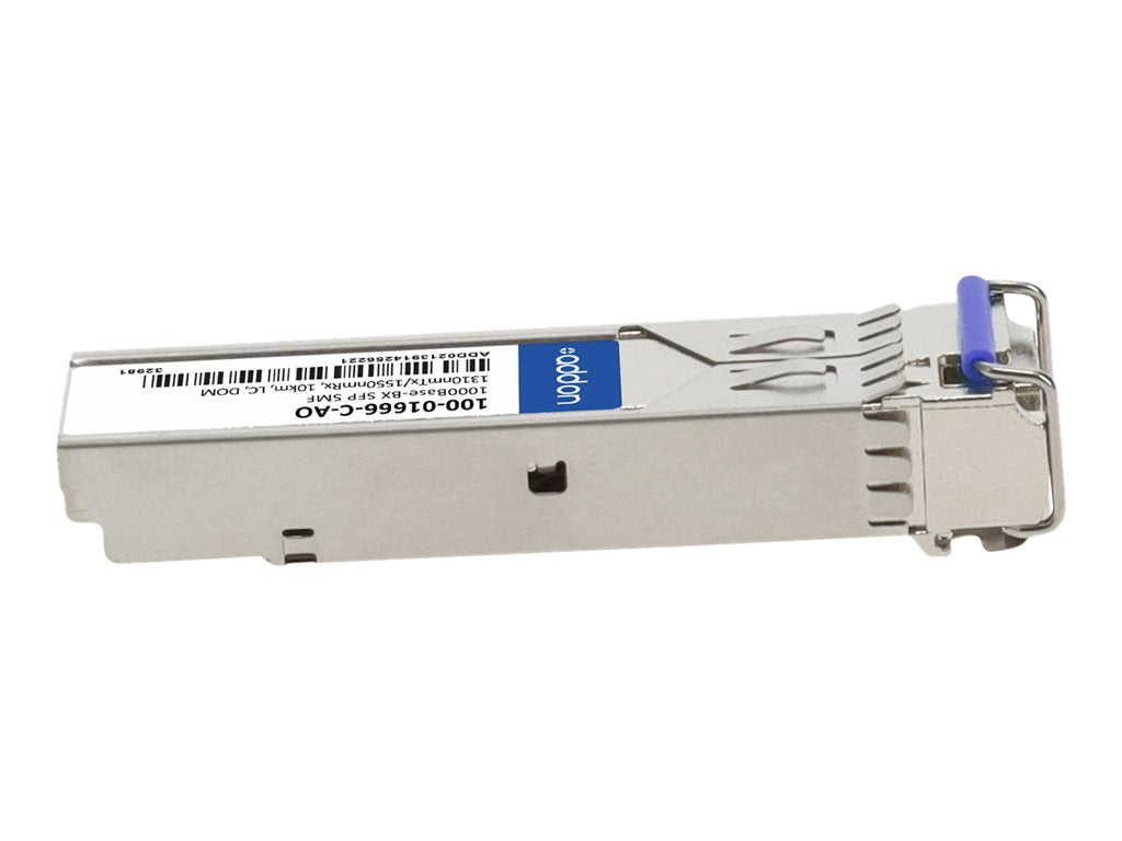 AddOn - SFP (mini-GBIC) transceiver module (equivalent to: Calix 100-01666-C) - GigE - 1000Base-BX - LC single-mode - up