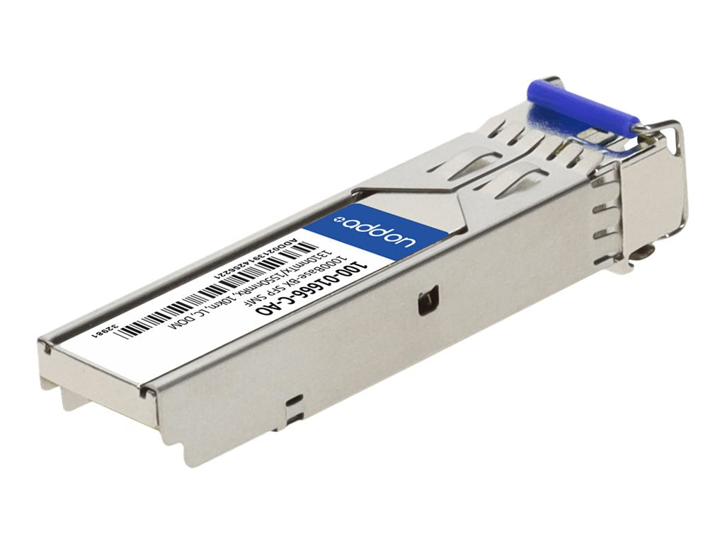 AddOn - SFP (mini-GBIC) transceiver module (equivalent to: Calix 100-01666-C) - GigE - 1000Base-BX - LC single-mode - up