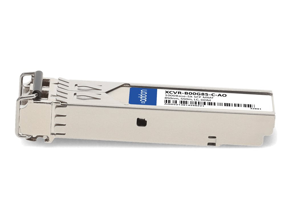 AddOn - SFP (mini-GBIC) transceiver module (equivalent to: Ciena XCVR-B00G85-C) - 1GbE - 1000Base-SX - LC multi-mode -