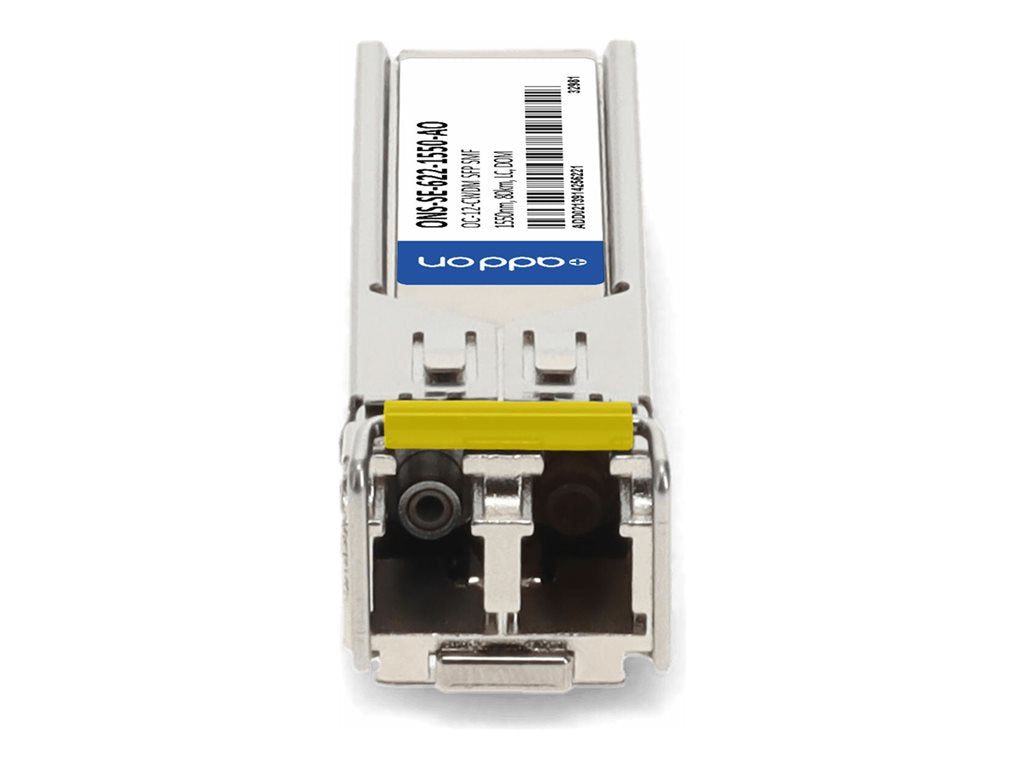 AddOn - SFP (mini-GBIC) transceiver module (equivalent to: Cisco ONS-SE-622-1550) - CWDM - LC single-mode - up to 49.7
