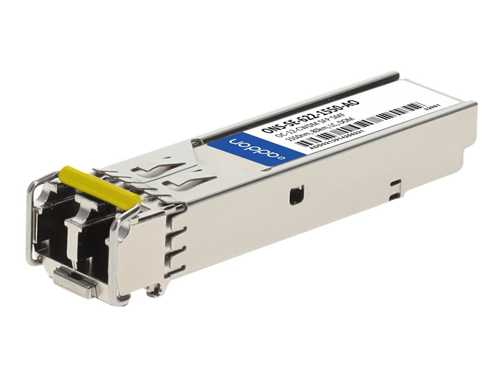 AddOn - SFP (mini-GBIC) transceiver module (equivalent to: Cisco ONS-SE-622-1550) - CWDM - LC single-mode - up to 49.7