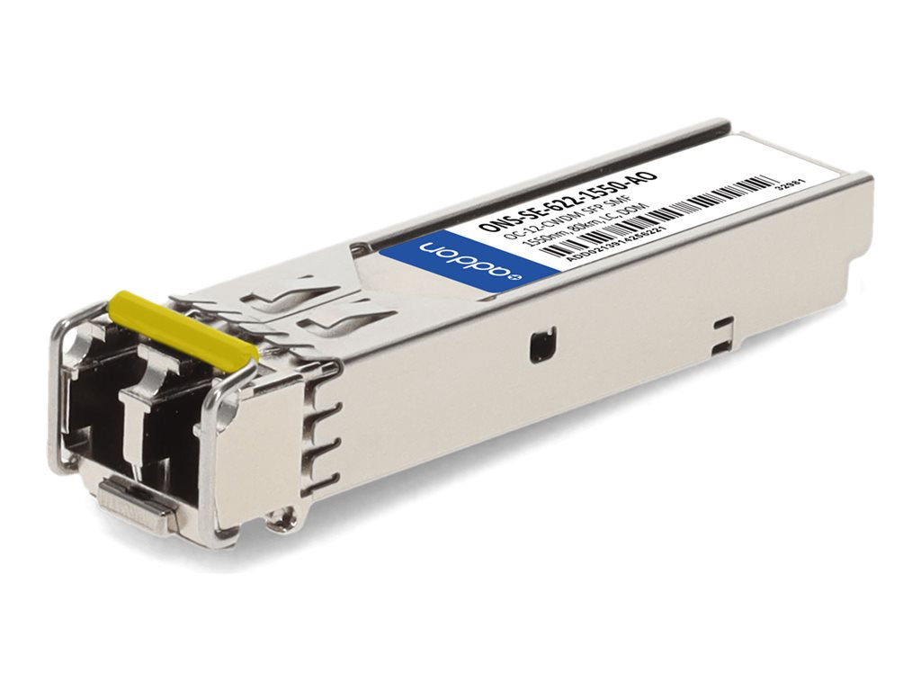 AddOn - SFP (mini-GBIC) transceiver module (equivalent to: Cisco ONS-SE-622-1550) - CWDM - LC single-mode - up to 49.7