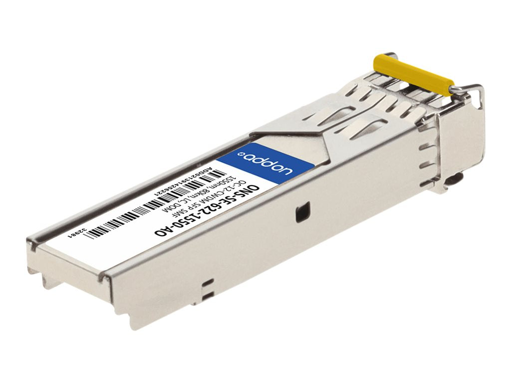 AddOn - SFP (mini-GBIC) transceiver module (equivalent to: Cisco ONS-SE-622-1550) - CWDM - LC single-mode - up to 49.7