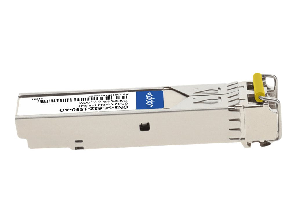 AddOn - SFP (mini-GBIC) transceiver module (equivalent to: Cisco ONS-SE-622-1550) - CWDM - LC single-mode - up to 49.7