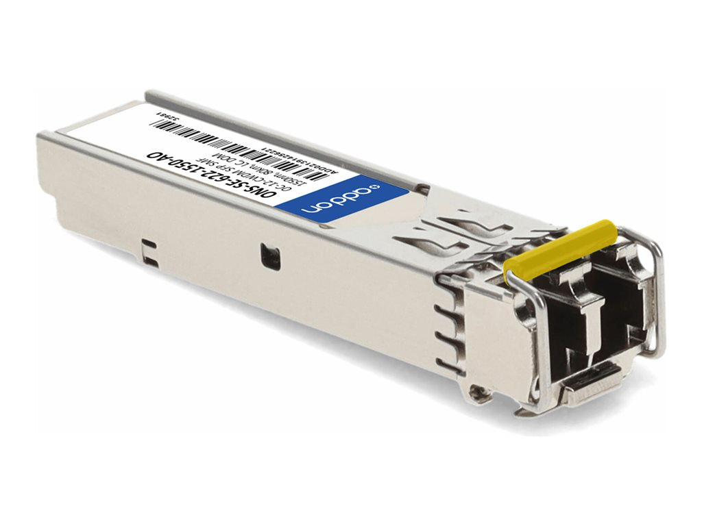 AddOn - SFP (mini-GBIC) transceiver module (equivalent to: Cisco ONS-SE-622-1550) - CWDM - LC single-mode - up to 49.7