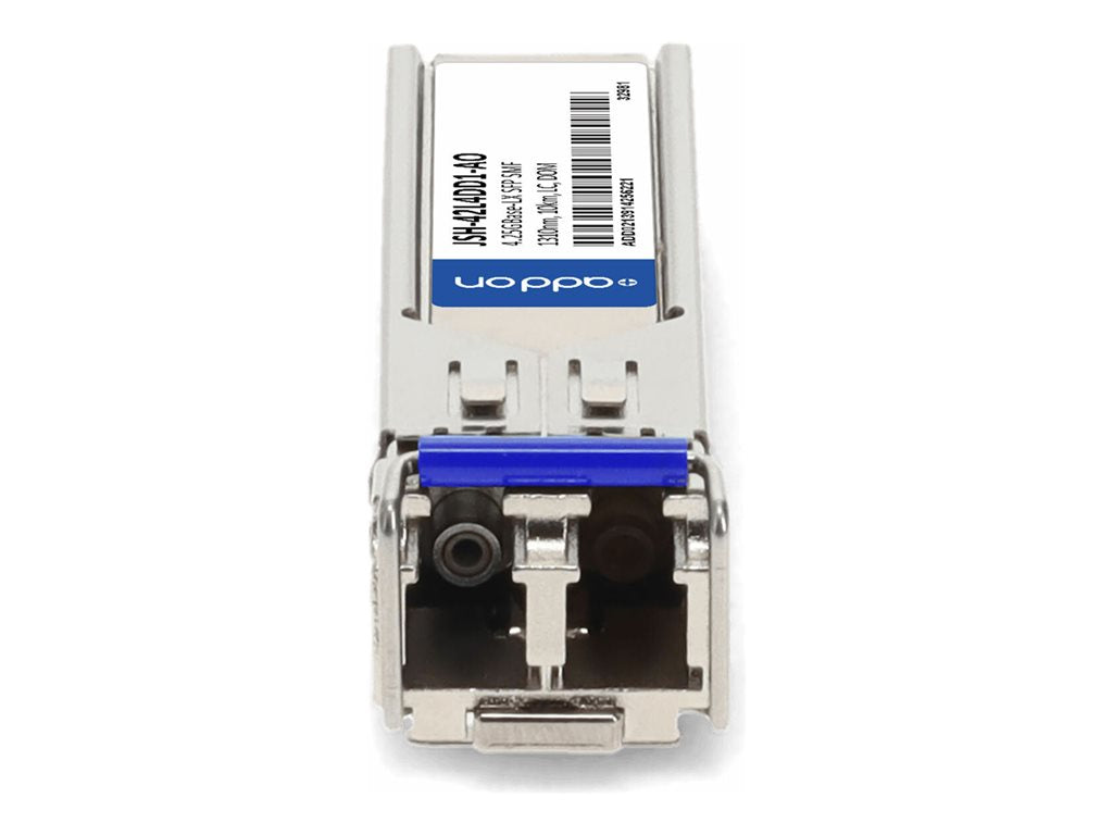 AddOn - SFP (mini-GBIC) transceiver module (equivalent to: JDSU JSH-42L4DD1) - 4.25GbE - 4.25GBase-LX - LC single-mode -