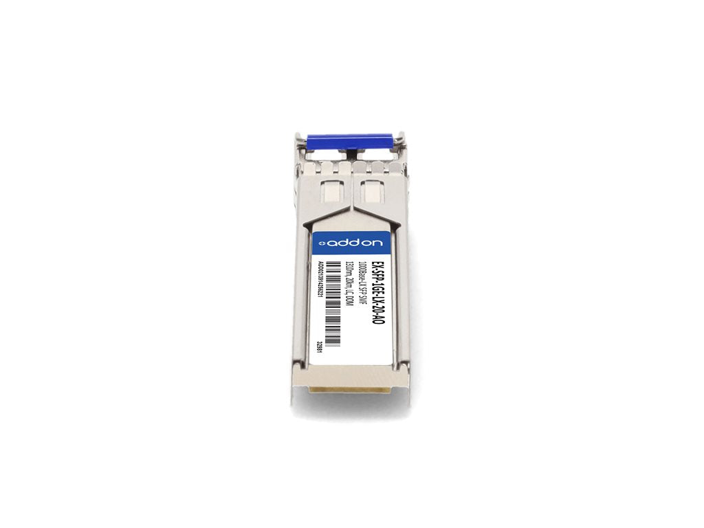 AddOn - SFP (mini-GBIC) transceiver module (equivalent to: Juniper Networks EX-SFP-1GE-LX-20) - 1GbE - 1000Base-LX - LC