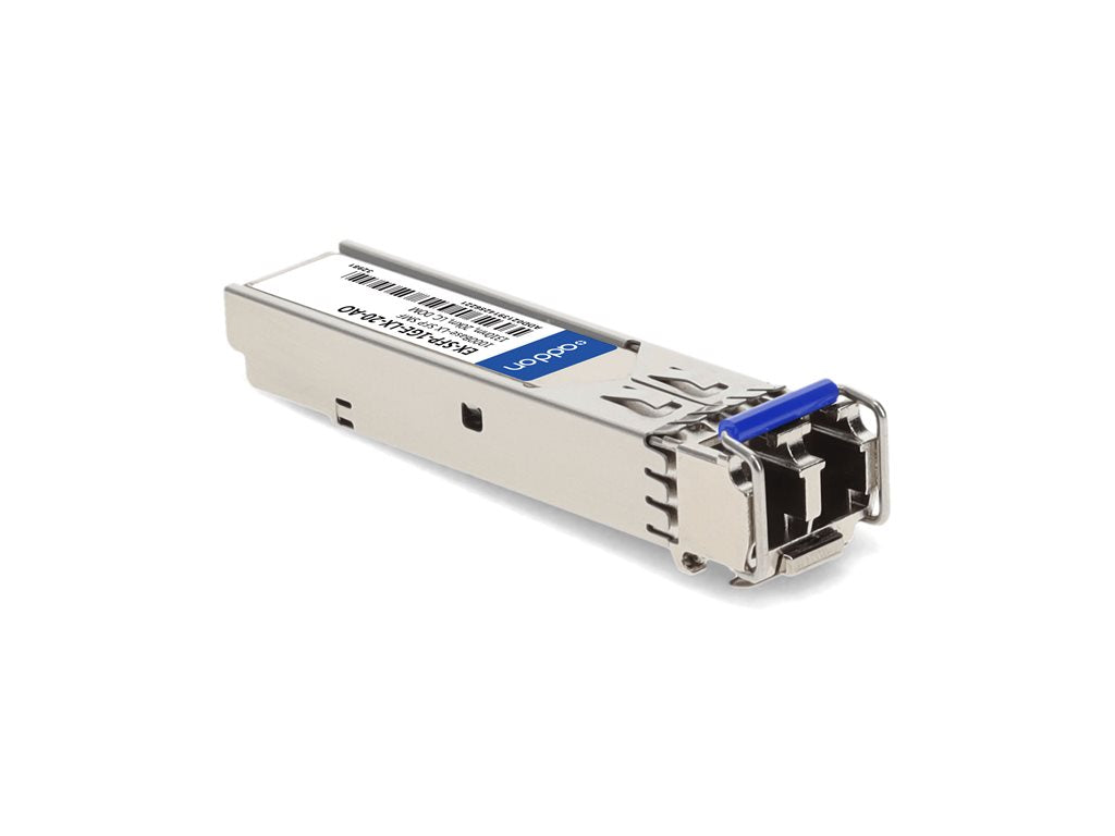 AddOn - SFP (mini-GBIC) transceiver module (equivalent to: Juniper Networks EX-SFP-1GE-LX-20) - 1GbE - 1000Base-LX - LC
