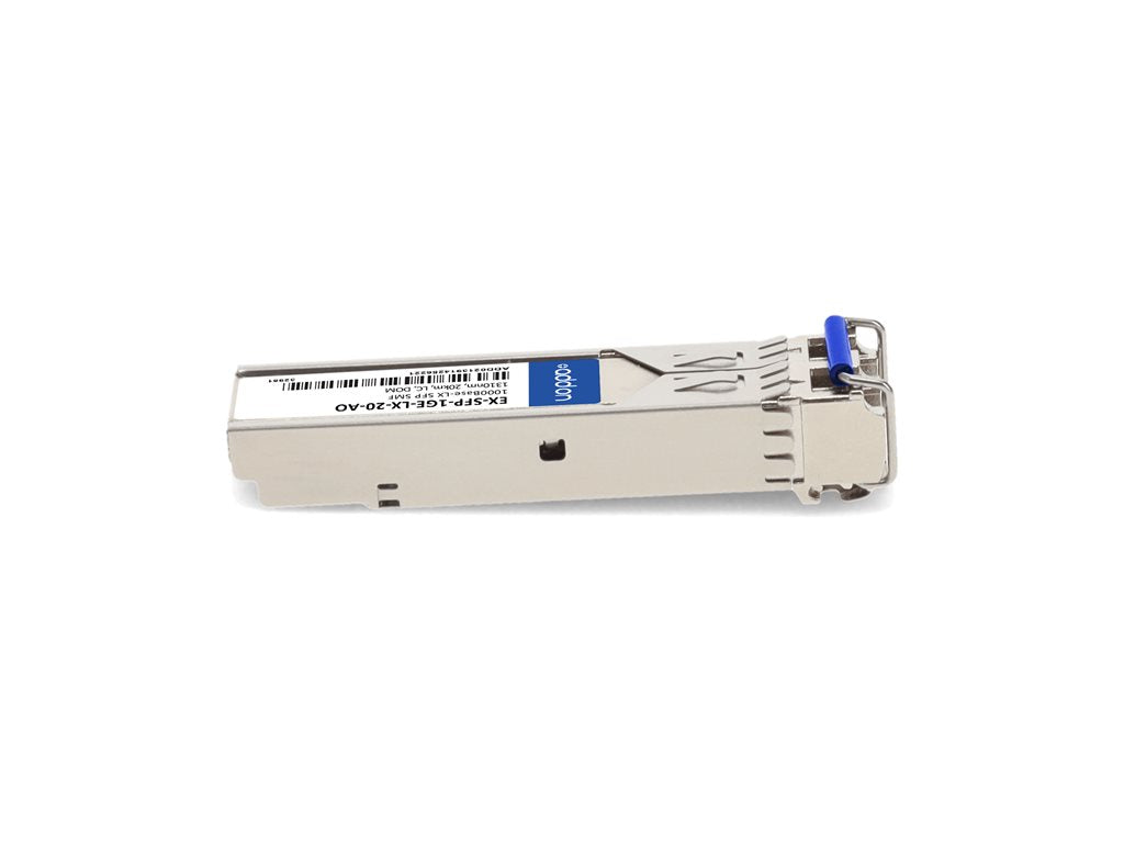 AddOn - SFP (mini-GBIC) transceiver module (equivalent to: Juniper Networks EX-SFP-1GE-LX-20) - 1GbE - 1000Base-LX - LC